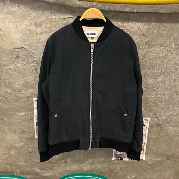 인사일런스 ma-1 블랙 M #csz1096