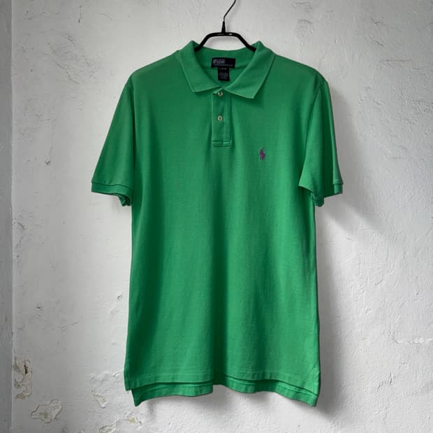 [L]polo 폴로 그린 반팔 카라티