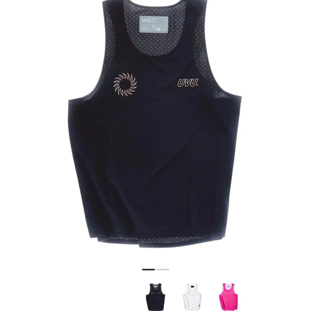 uvu 싱글렛 블랙 m 사이즈 팝니다 ㅎㅎ