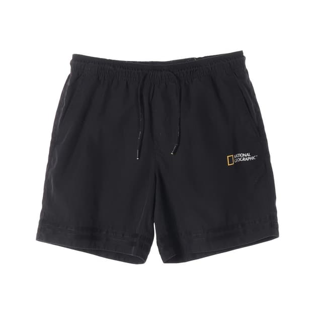 내셔널지오그래픽 스몰로고 나일론 숏팬츠 86