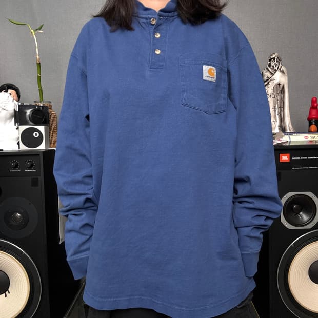 칼하트 헨리넥 롱슬리브