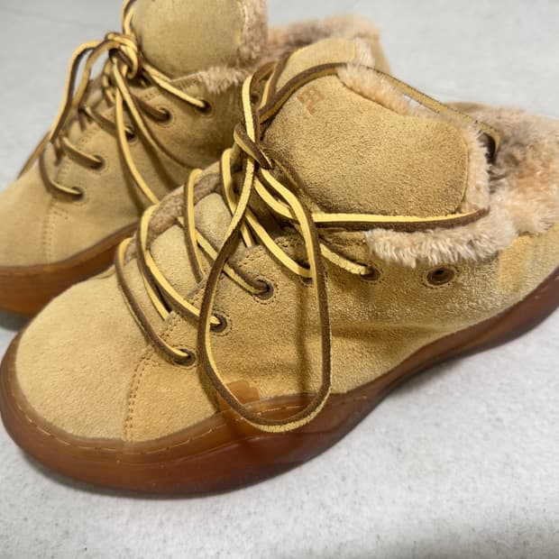 Erl 뱀프 스케이트 슈 샌드 [US 8]