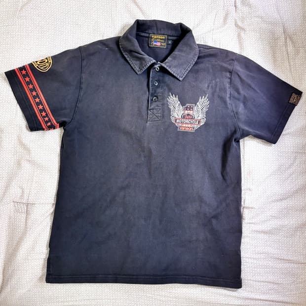 Vintage Vanson Embroidery PK T-shirt