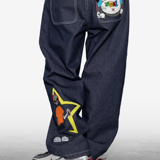 엑스톤즈 스커퍼 에일리언 데님 팬츠 S