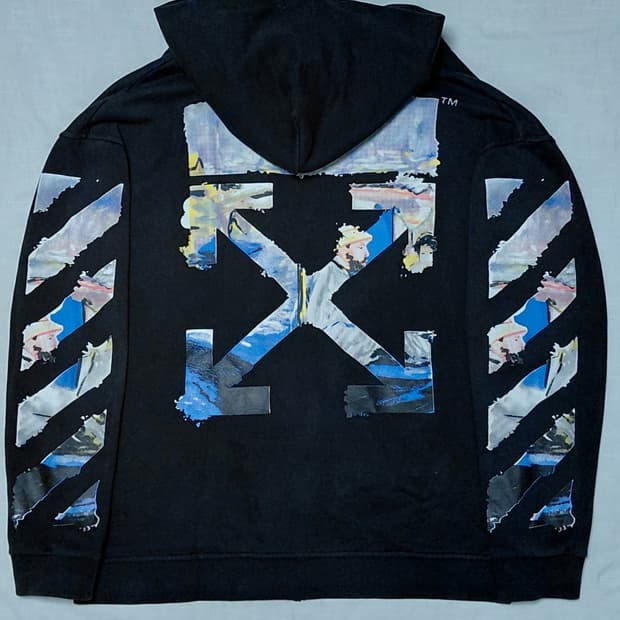 Off-White 19FW Mariana 디아그 후드 집업 (수선 필요)