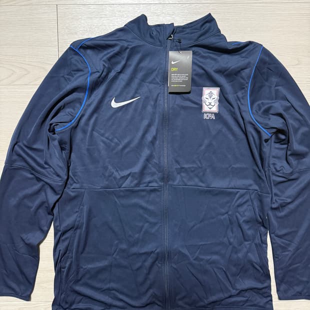 나이키 KFA 드라이핏 트레이닝 집업 네이비