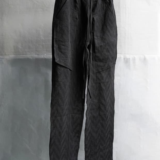 [L] blackmerle fatigue drawstring pants 