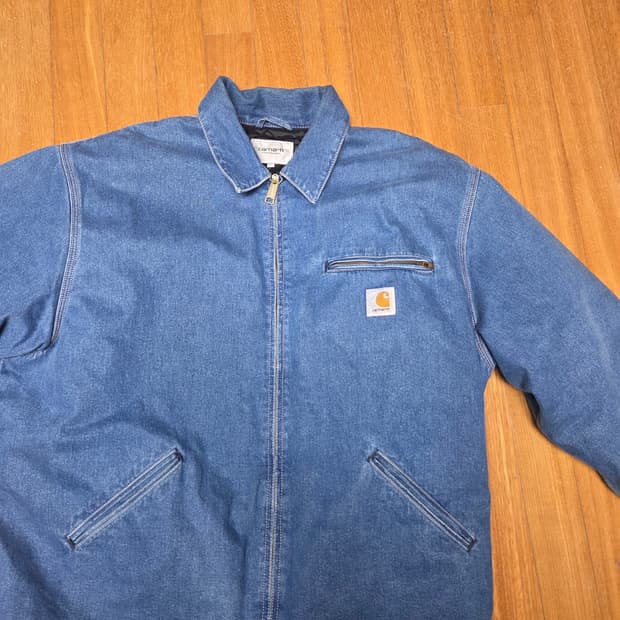 칼하트 wip og 디트로이트 노르코 데님 블루 xxl