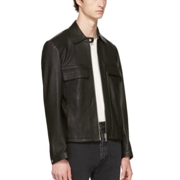 구매) 마르지엘라 17fw 레더 자켓