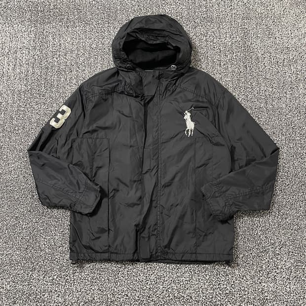 빈티지9. 폴로랄프로렌 빅포니 바람막이 윈드브레이커 나일론