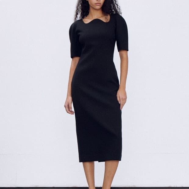 렉토 물결 원피스