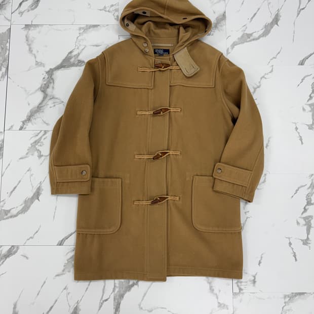 폴로 랄프로렌 카멜 더플코트