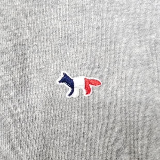 메종키츠네 신형 트리컬러 폭스 후드집업 가디건 105