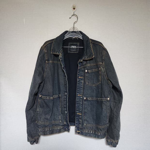 자라 청자켓 남L 도톰
