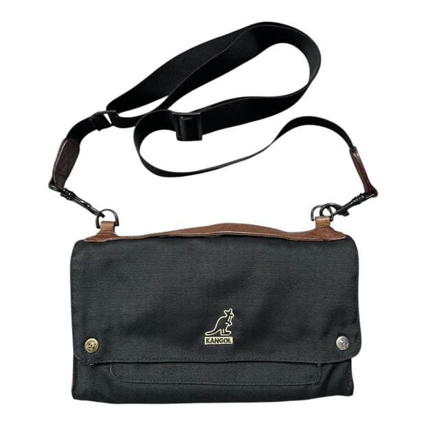 ✨ (바배) 캉골 가죽 패브릭 크로스백 