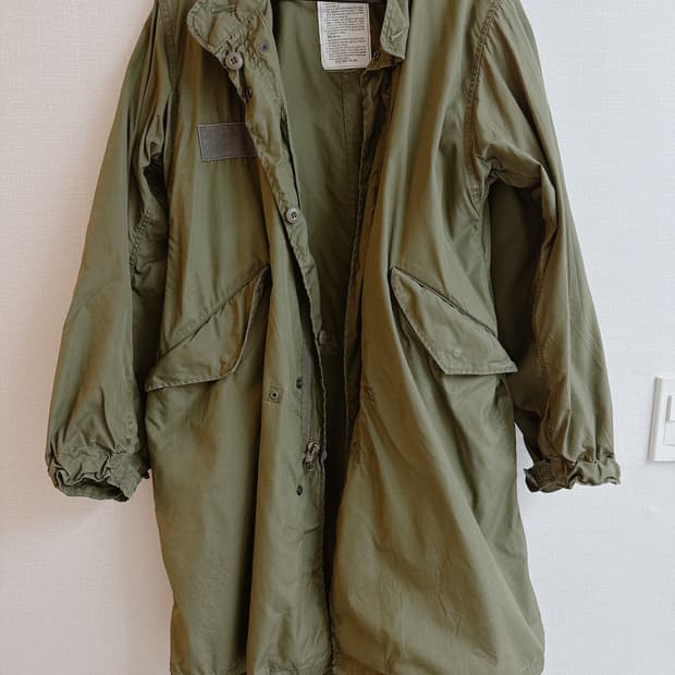 오리지널 밀리터리 M65 피시테일 파카 내피세트