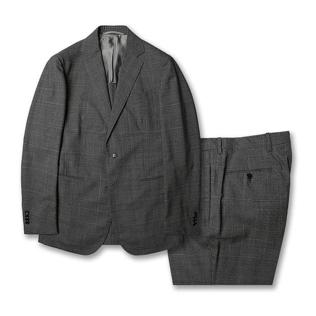 스틸레 라티노 [Stile Latino] 체크 울 아톨리니 파토 수트