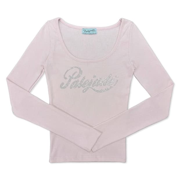 페일제이드 큐빅 롱 슬리브 핑크