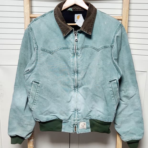 90s 칼하트 JQ2394 Aspen 산타페 세이지그린 자켓