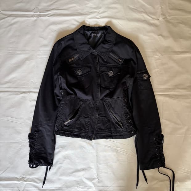 Cotton Eyelet Jacket