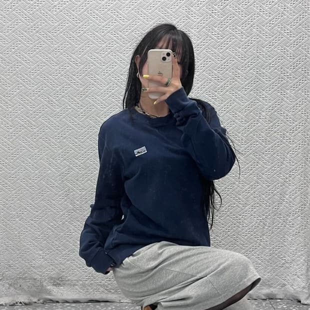 파타고니아 빈티지 캐주얼 스몰로고 맨투맨 M C07403