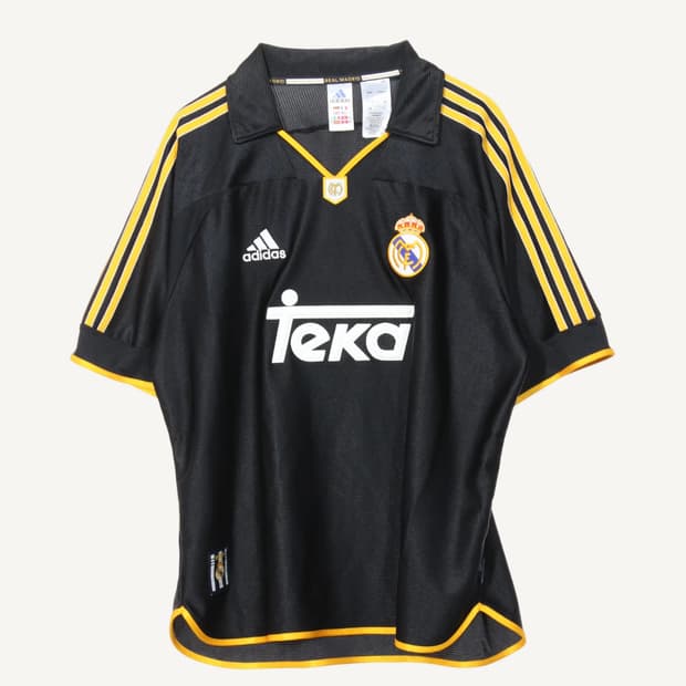 아디다스 레알마드리드 99/00 블랙 유니폼