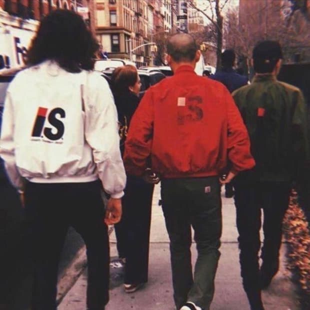80s og issey miyake sport bomber