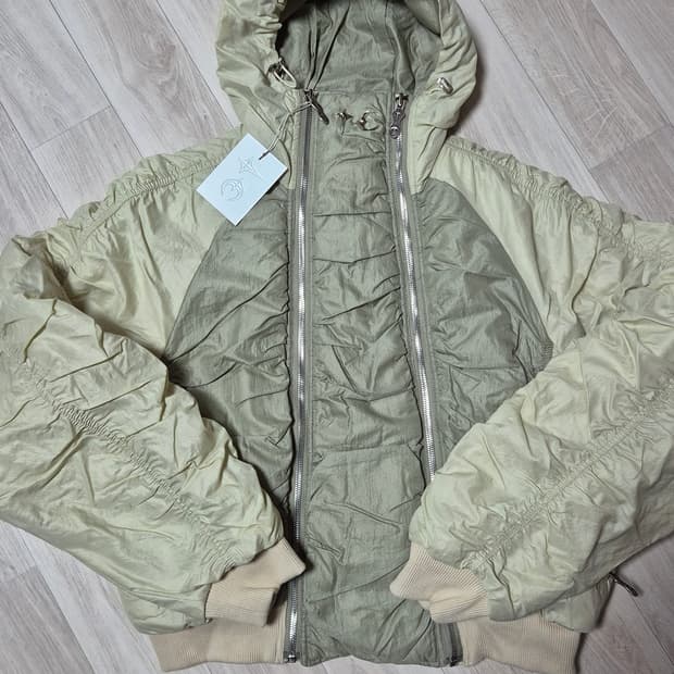 떠그클럽 더블 플라잉 바이오 자켓 베이지 3사이즈