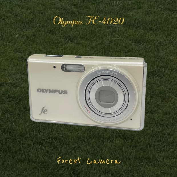 올림푸스 fe-4020 디지털카메라 빈티지디카 핑크