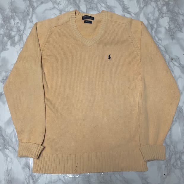 폴로 랄프로렌 브이넥 니트