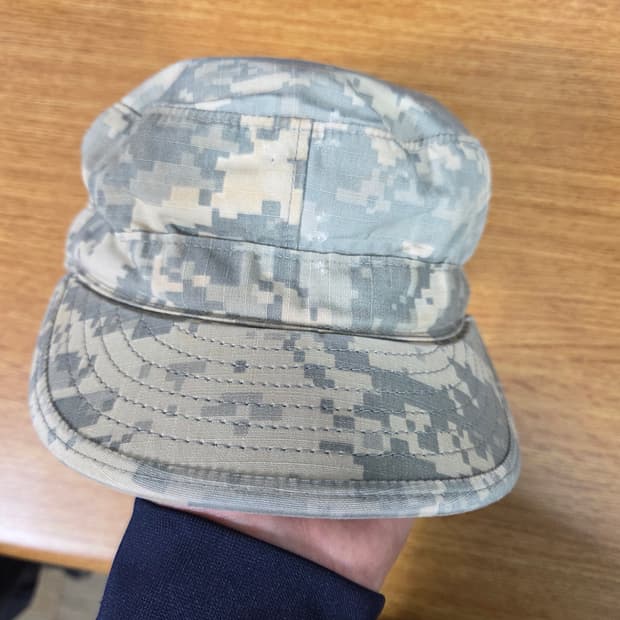 미군 카모 패트롤캡