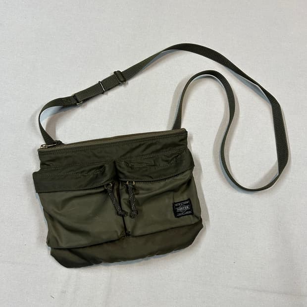 요시다 포터 Force 포스 올리브 숄더백 크로스백