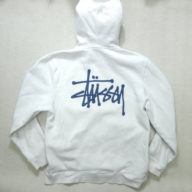 스투시 베이직 후드 집업 L