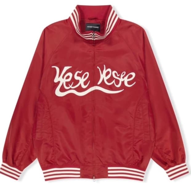 예스아이씨 스타디움 자켓 레드