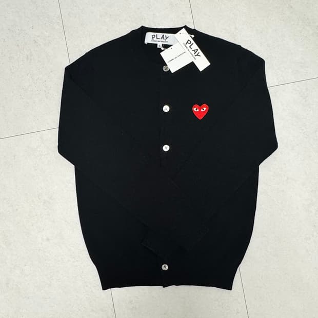 꼼데가르송 와펜 가디건 S