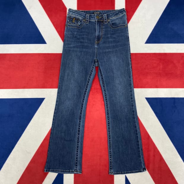 트루릴리젼 데님 부츠컷 팬츠 26