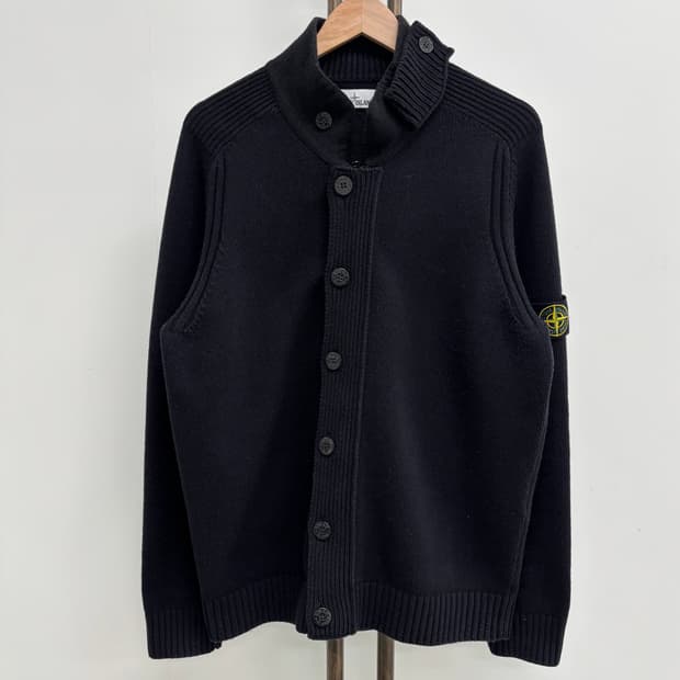 [XL]스톤아일랜드 버튼집업 니트 가디건