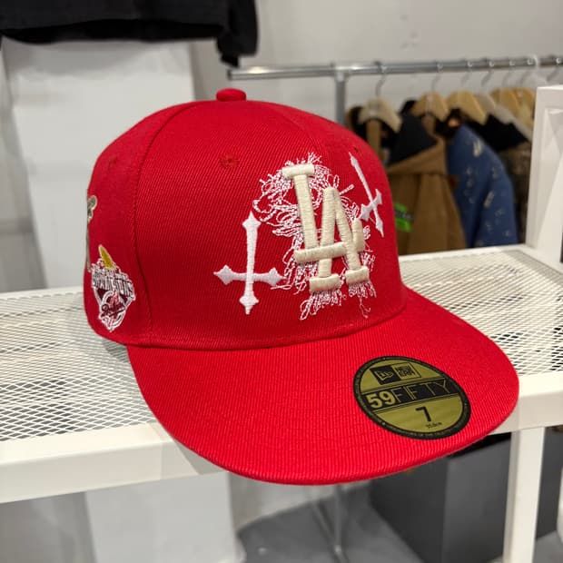 뉴에라 LA 지옥천사 59FIFTY 7 볼캡 스냅백