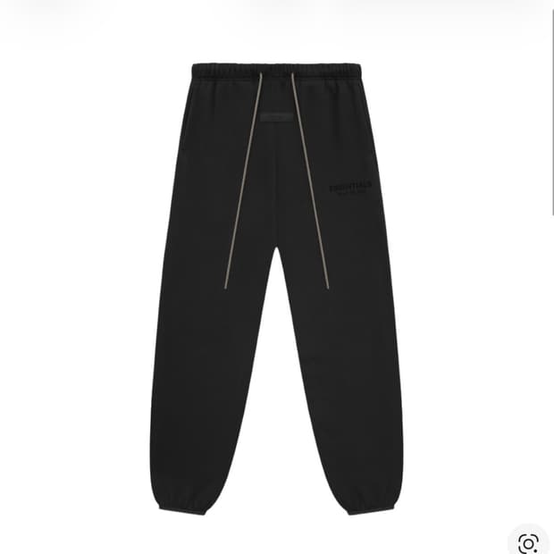 에센셜 스웨트팬츠 블랙 24ss