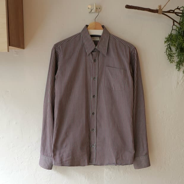 드리스 반 노튼 스트라이프 셔츠