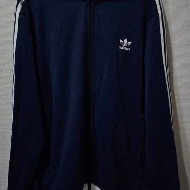 아디다스 클래식 베켄바우어 트랙 탑 나이트 인디고 110 / XXL