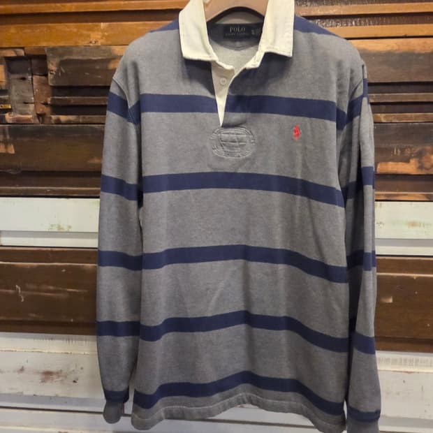 폴로랄프로렌 럭비티셔츠 