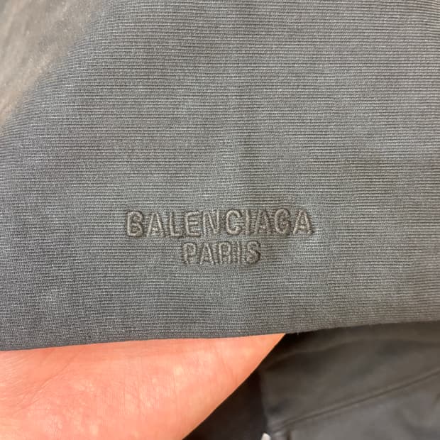 발렌시아가 머드쇼 후드집업