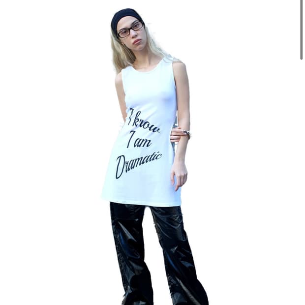 구해요) 저스트하우스 레터링드레스 lettering dress