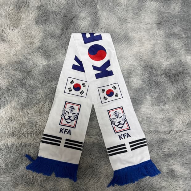 대한민국 축구 kfa 국가대표 붉은악마 머플러  148x18