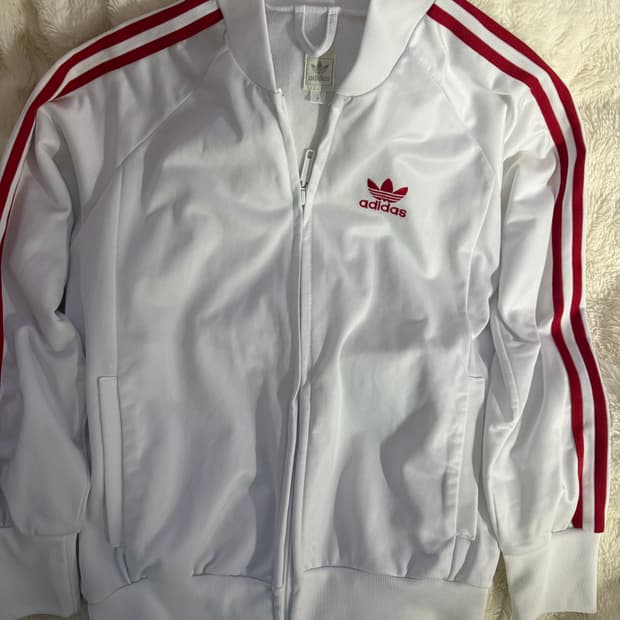 아디다스 파이어버드 져지 흰빨