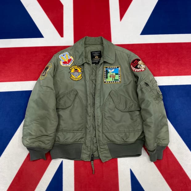 알파인더스트리 MA-1자켓 L