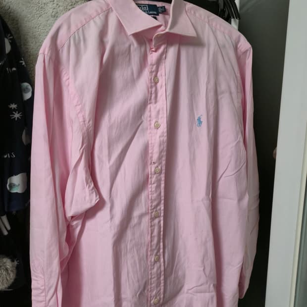 랄프로렌 폴로 핑크 셔츠