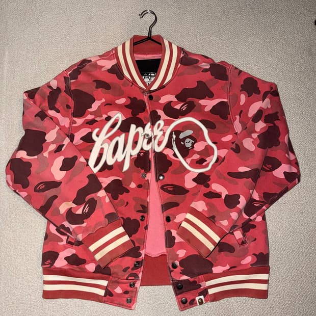 Bape varsity jaket