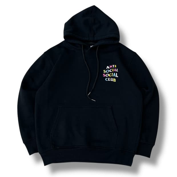 안티소셜소셜클럽 로고 후드티 r1126